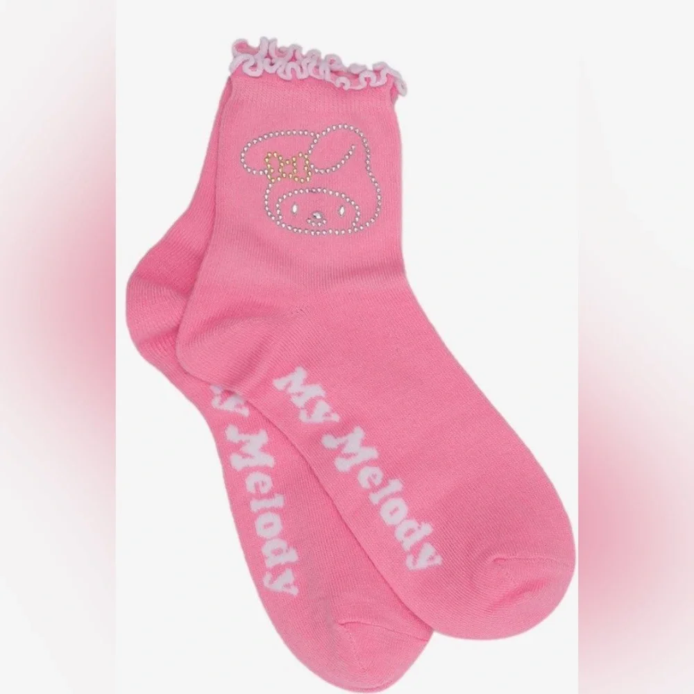 Sanrio My Melody & Kuromi Socks- NWT